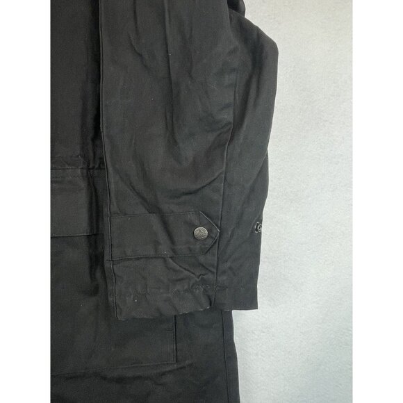 Kukadu 1032 Black Australian Drover Waxed Canvas Riders Coat Men’s XL [no cape] - Picture 4 of 14